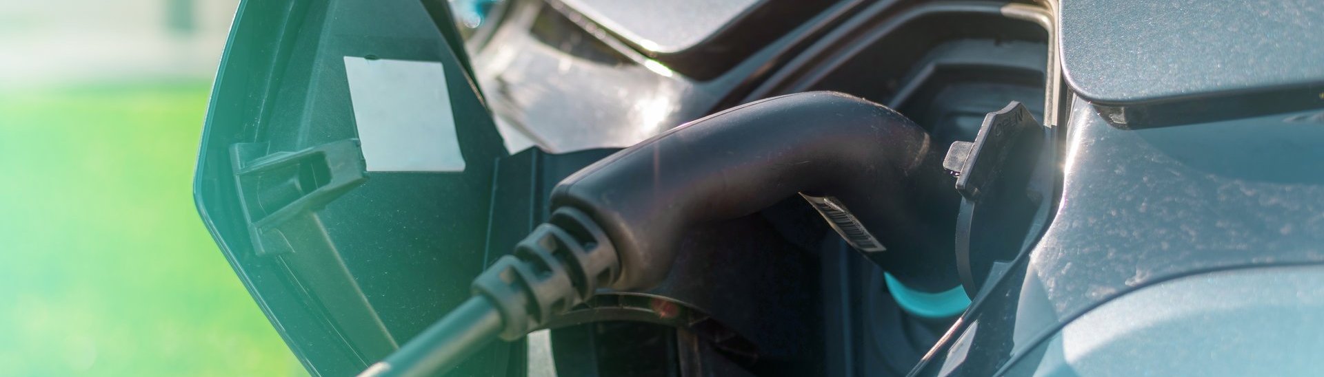 Charging electric car